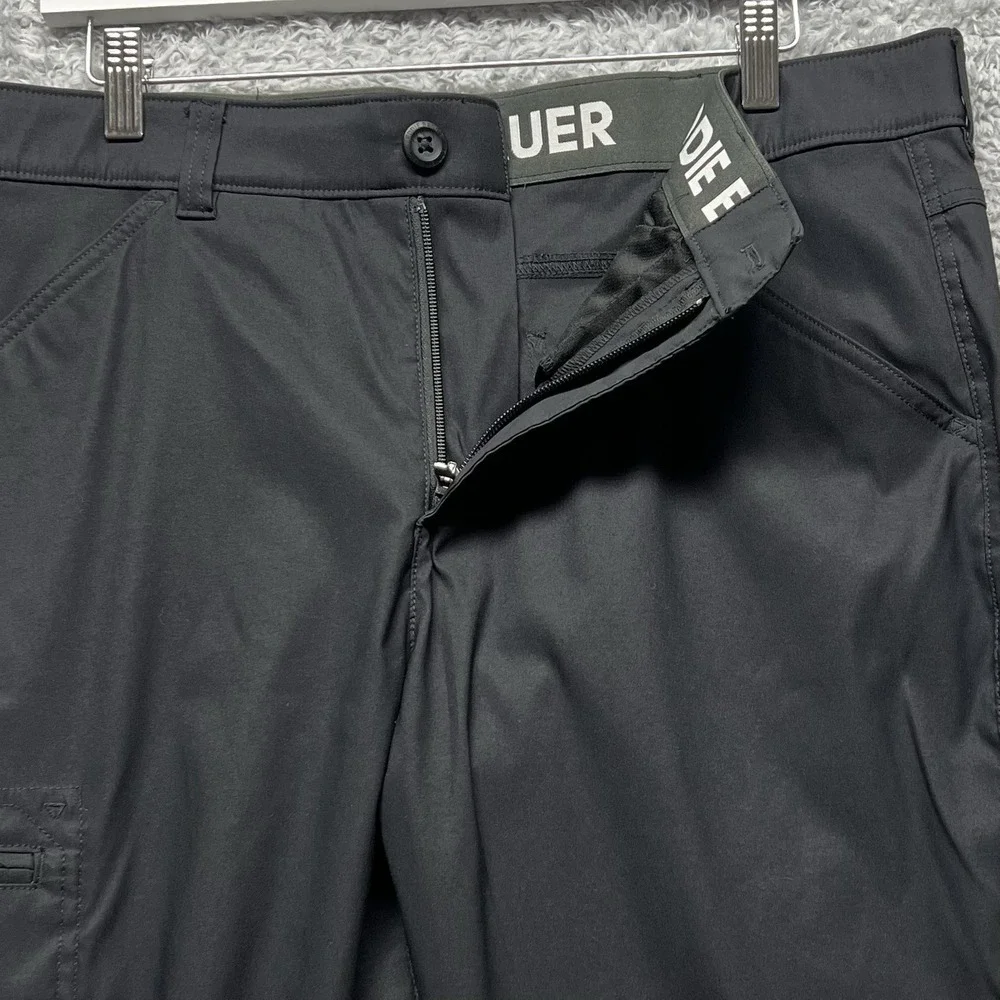 Eddie Bauer Pants Mens 38x32 Black Rainier‎ Tech Performance Outdoor Hiking